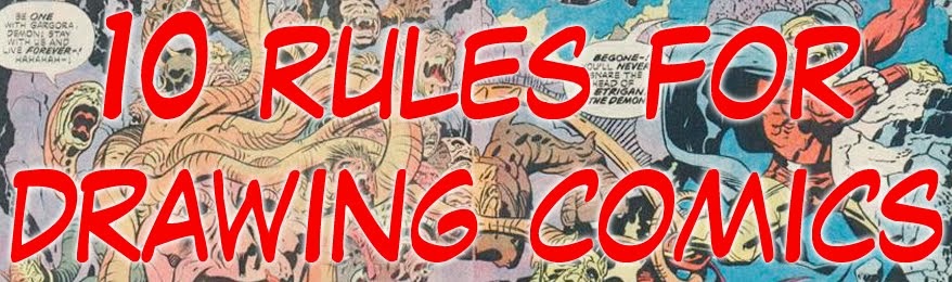 10 Rules For Drawing Comics